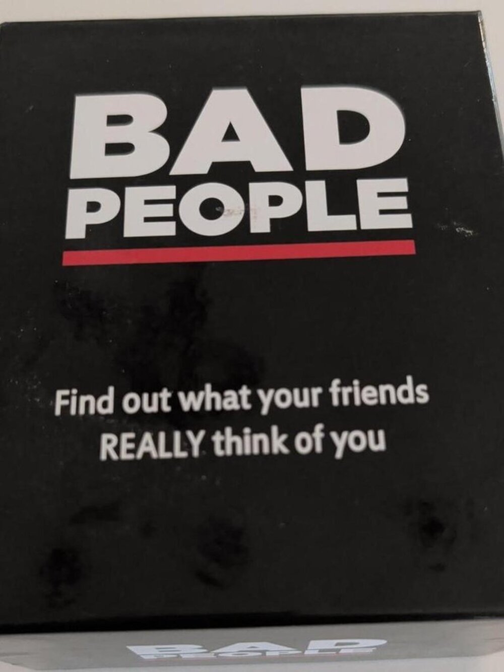 BAD PEOPLE Party Game Hilarious Adult Card Game for Friends Game Night Fun Party